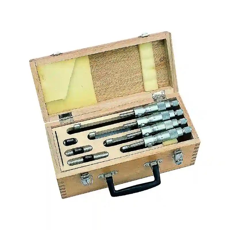 SET 6PZ EXT.MICRÓMETROS 0-150MM 001 MM - 44099 - Metrica