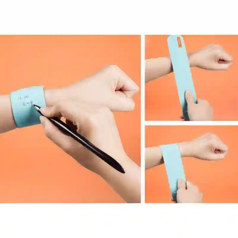 Banda de silicona de escritura para la muñeca WEMO