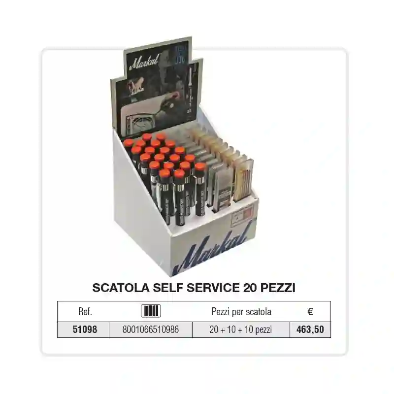 TRADES-MARKER DRY DISPLAY  - 51098 - Metrica
