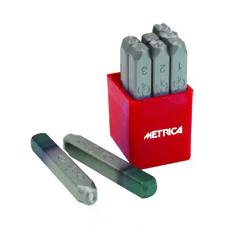 PUNZONES 9 CIFRAS 8 MM - 70147 - Metrica