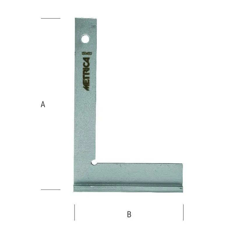 ESCUADRA DE ALA ZINCADA  200 X 130 MM - 29194 - Metrica