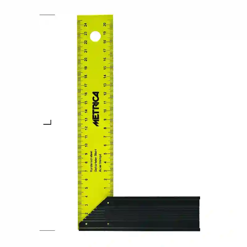 ESCUADRA PROF AMARILLA 40CM 400 MM - 29236 - Metrica