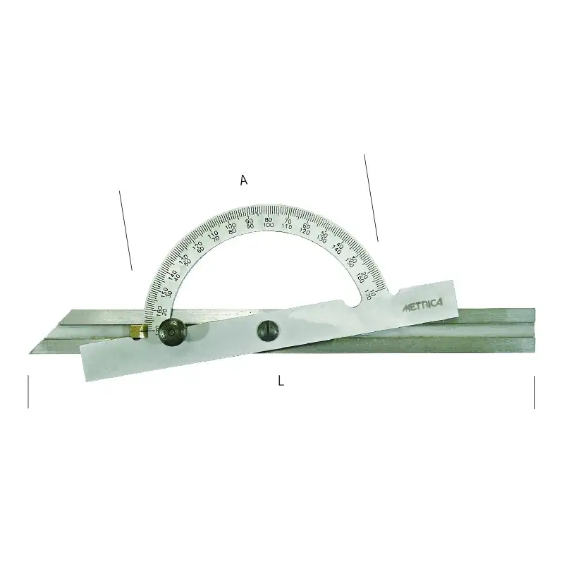 GONIÓMETRO MOVIBLE 200X400 Ø 200 X 400 MM - 36542 - Metrica