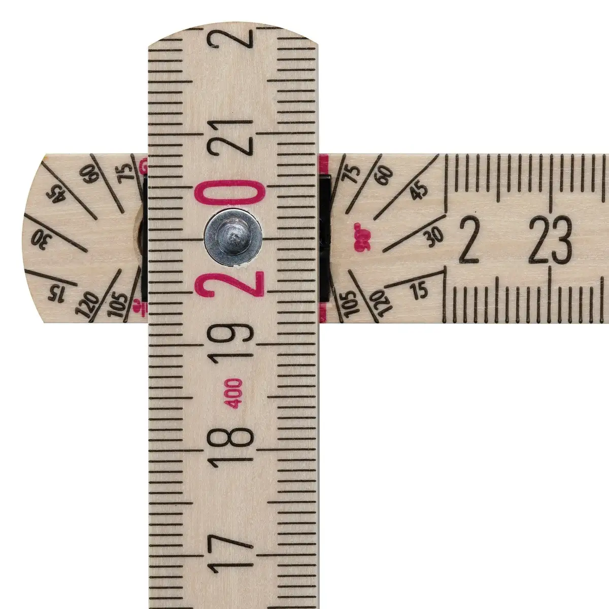 Metro plegable de madera modelo 407 N, 2 m Stabila
