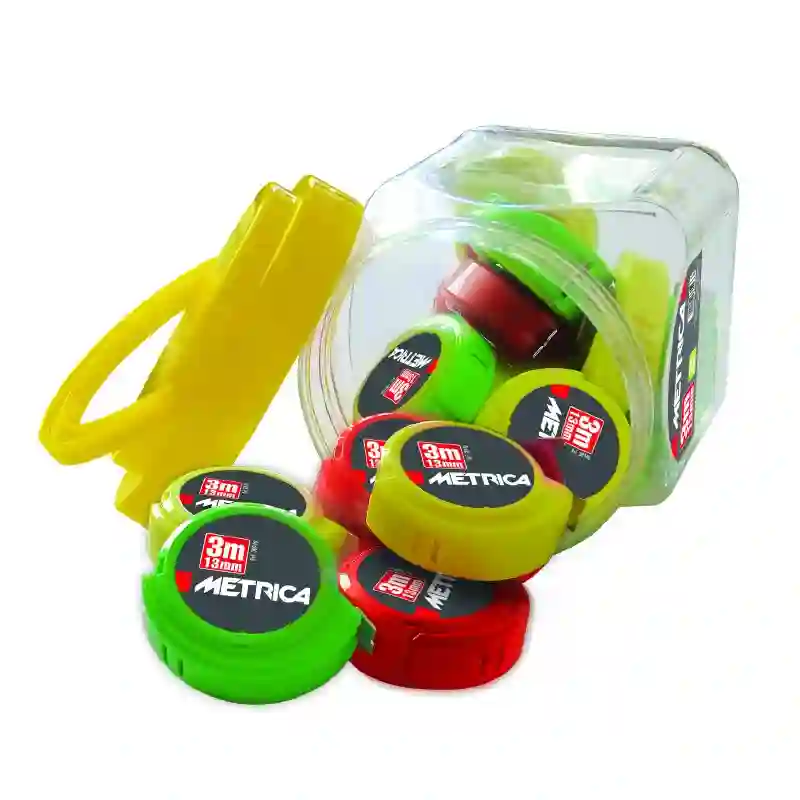 24 FLEXÓMETROS EN CAJA 3 M X 13 MM - 38940 - Metrica
