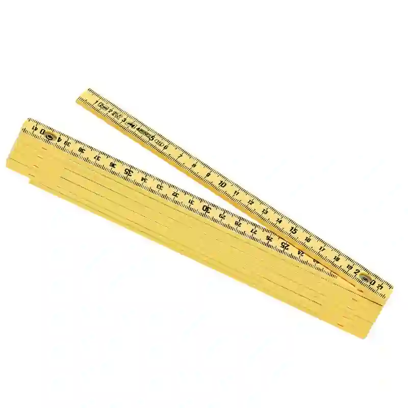 DOBLE METRO FIBRA CREMA 10 VARILLAS MM - 18020 - Metrica