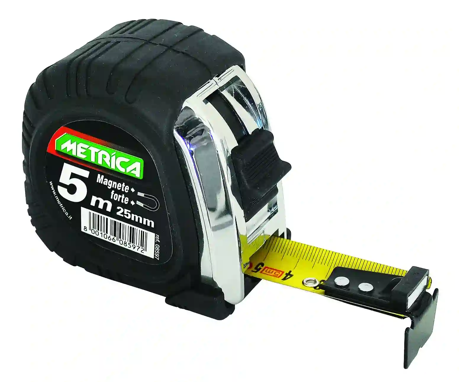 FLEXÓMETRO 5M25MM MM/MM C/IMÁN 25 MM - 38597 - Metrica