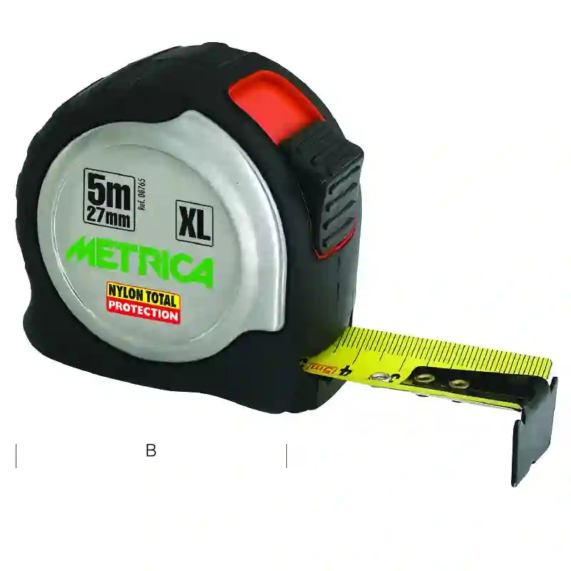 FLEXÓMETRO XL27 PLUS 5M X 27MM - 08765 - Metrica