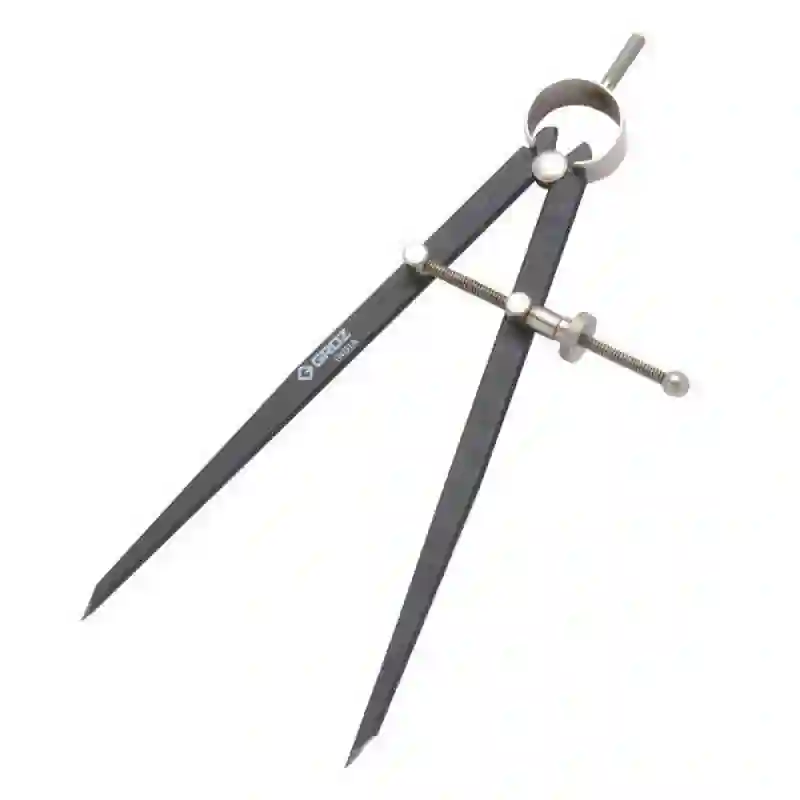 Compás de puntas de 200 mm GROZ Woodcraft