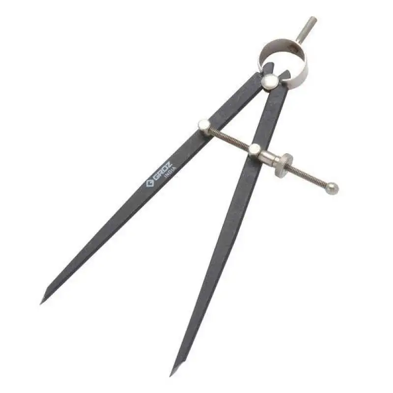 Compás de puntas de 200 mm GROZ Woodcraft