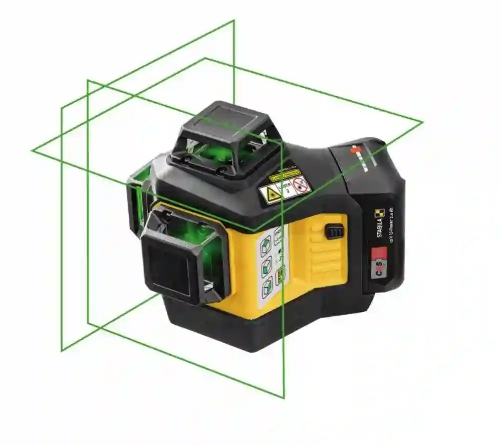 Láser multi-línea LAX 600 G, sistema de 12 V, set de 7 piezas, con batería y cargador (UE) Stabila