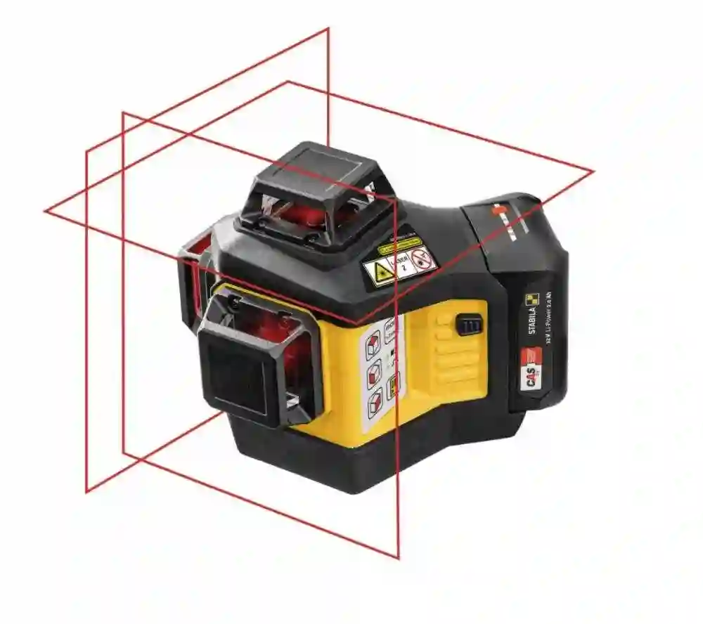 Láser multi-línea LAX 600, sistema de 12 V, set de 7 piezas, con batería y cargador (UE) Stabila