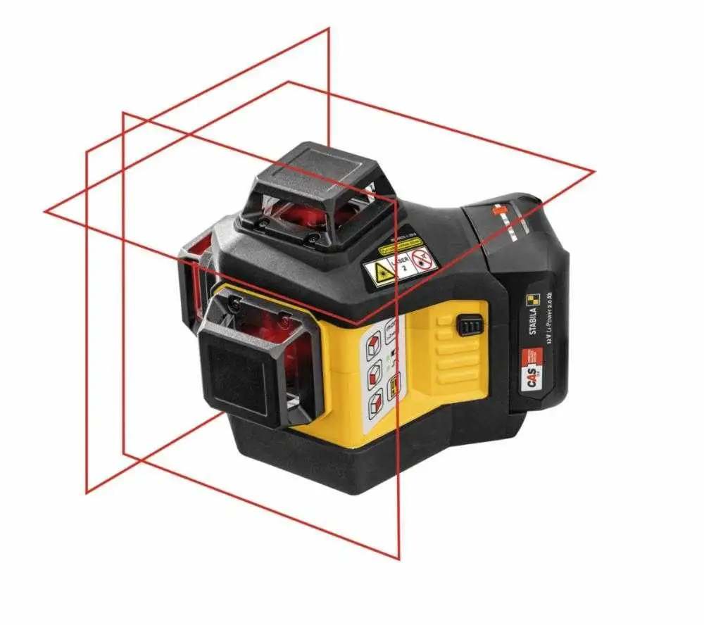 Láser multi-línea LAX 600, sistema de 12 V, set de 7 piezas, con batería y cargador (UE) Stabila