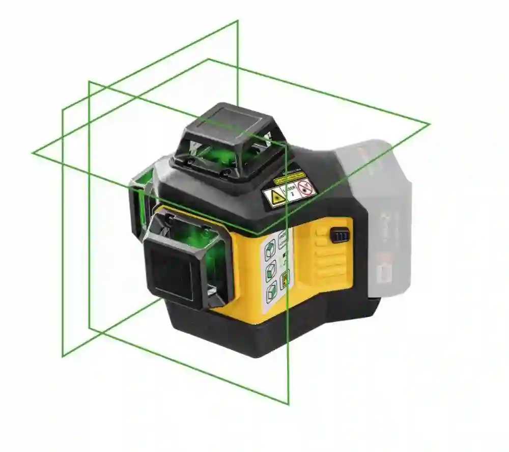 Láser multi-línea LAX 600 G, sistema de 12 V, set de 5 piezas, sin batería ni cargador Stabila