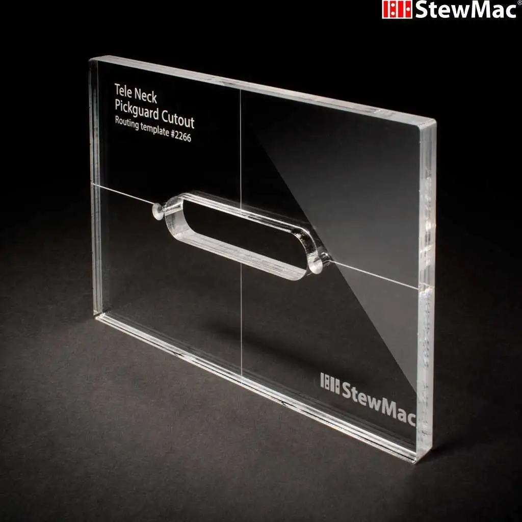 Plantilla de Pastilla de Mástil  Telecaster para Golpeador StewMac - STW2266 - Stewmac