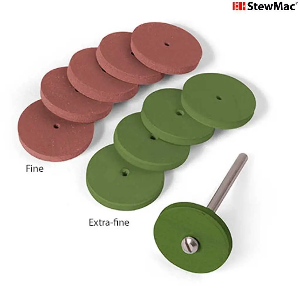 Fret Polishing Wheels Mandrel 1/8-dia. shank - STW5268 - Stewmac