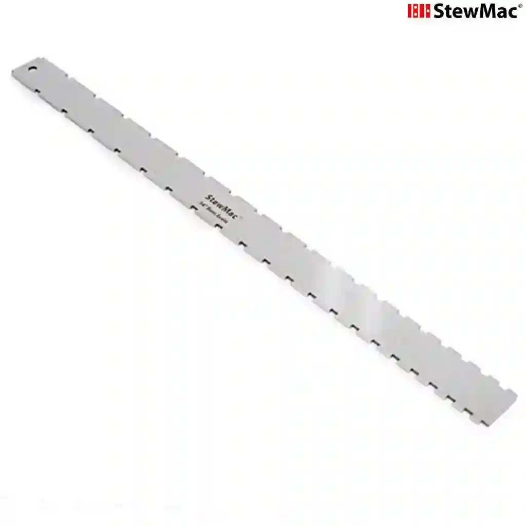 Regla Dentada para Bajos Escala Corta y Guitarras Barítono - STW3812 - Stewmac