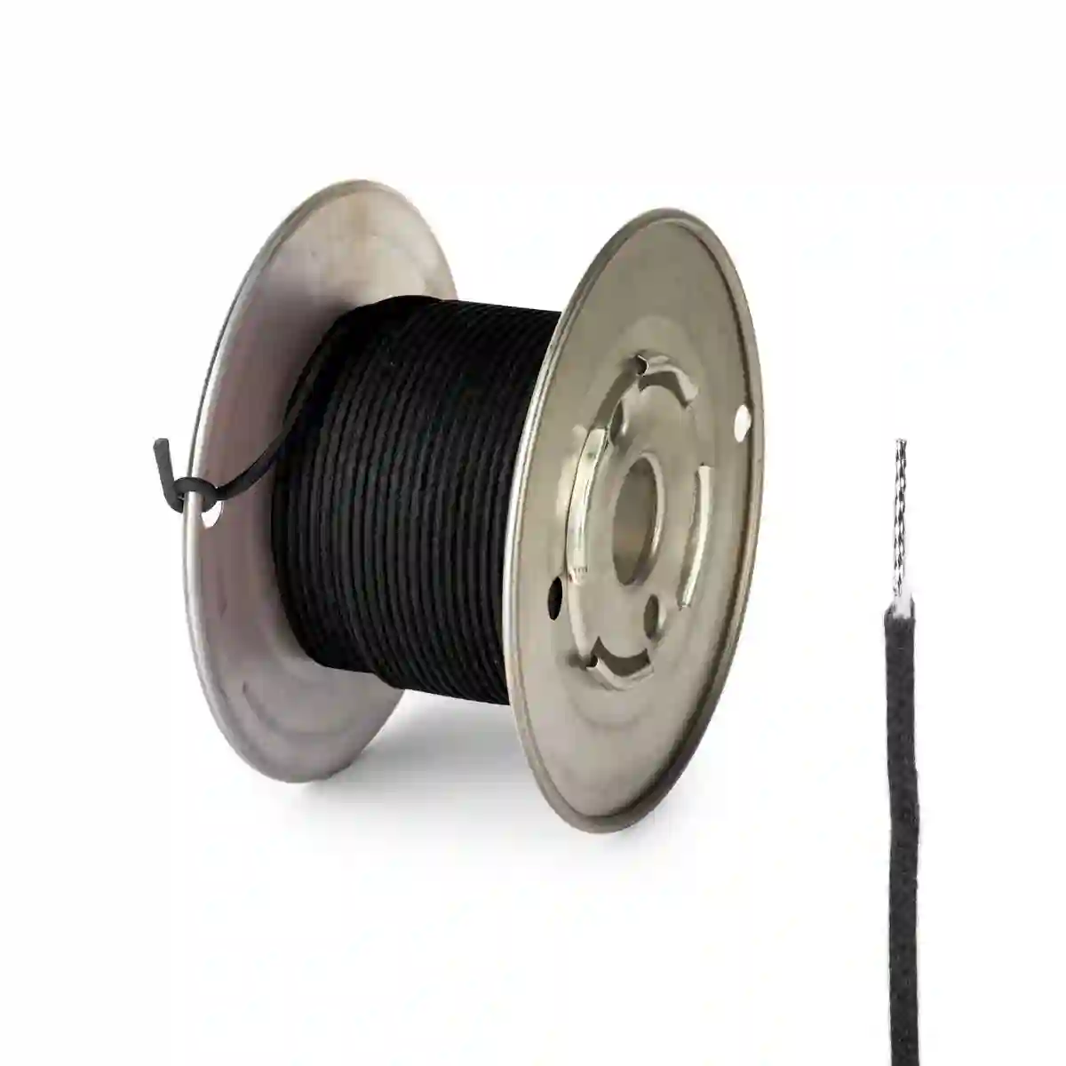 Cable Golden Age Vintage - Bobina de 15m. Negro - STW1471 - Stewmac