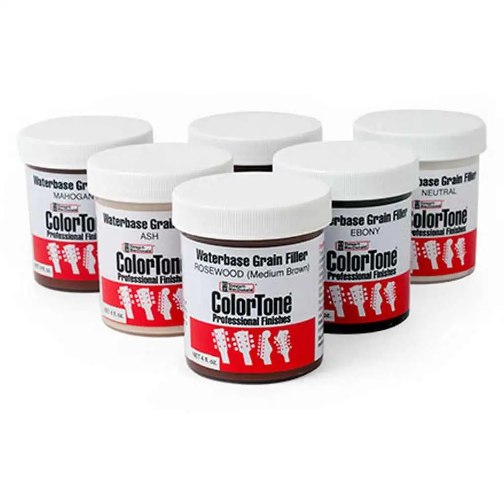 ColorTone Grain Filler al Agua Palosanto Marrón Rojizo - STW0220-RB - Stewmac