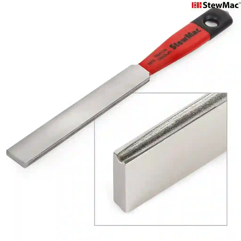 Lima de Diamante para Trastes Doble Canto Grano 300. Traste Estrecho/Medio StewMac - STW5075 - Stewm
