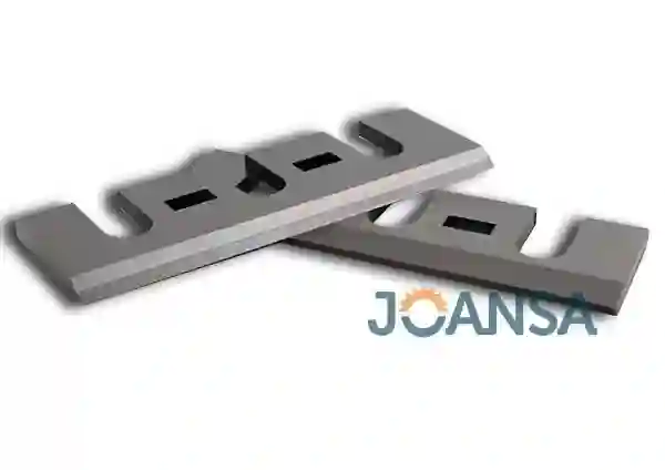 Cuchilla MD para cepillo portatil afilable  Largo: 78 mm - Alto: 25 mm - Grueso: 3.2 mm Joansa