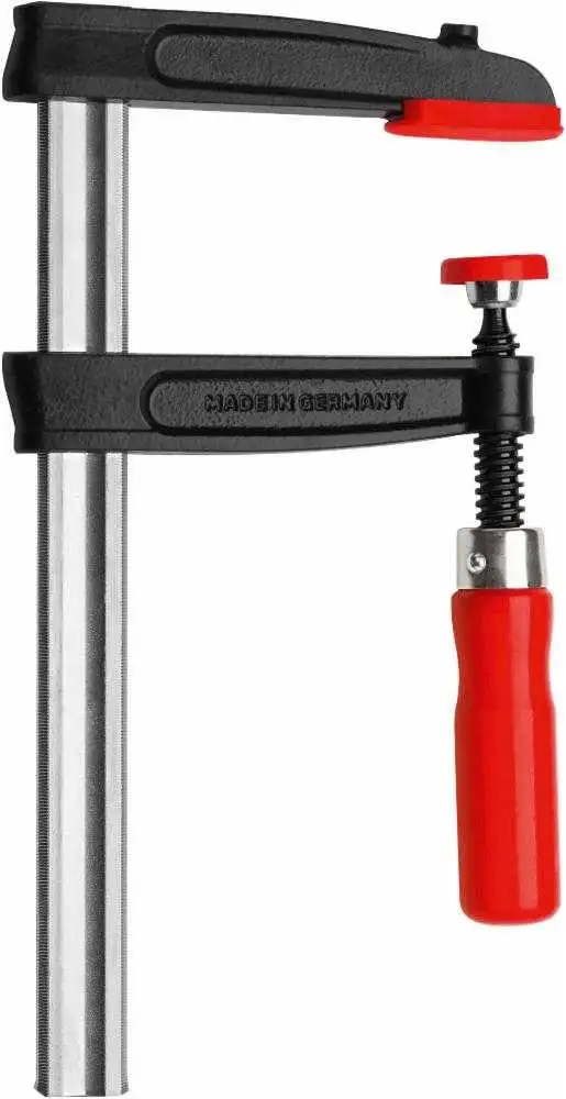 Tornillo de apriete de fundición maleable con empuñadura de madera TPN-BE - TPN40S14BE - Bessey