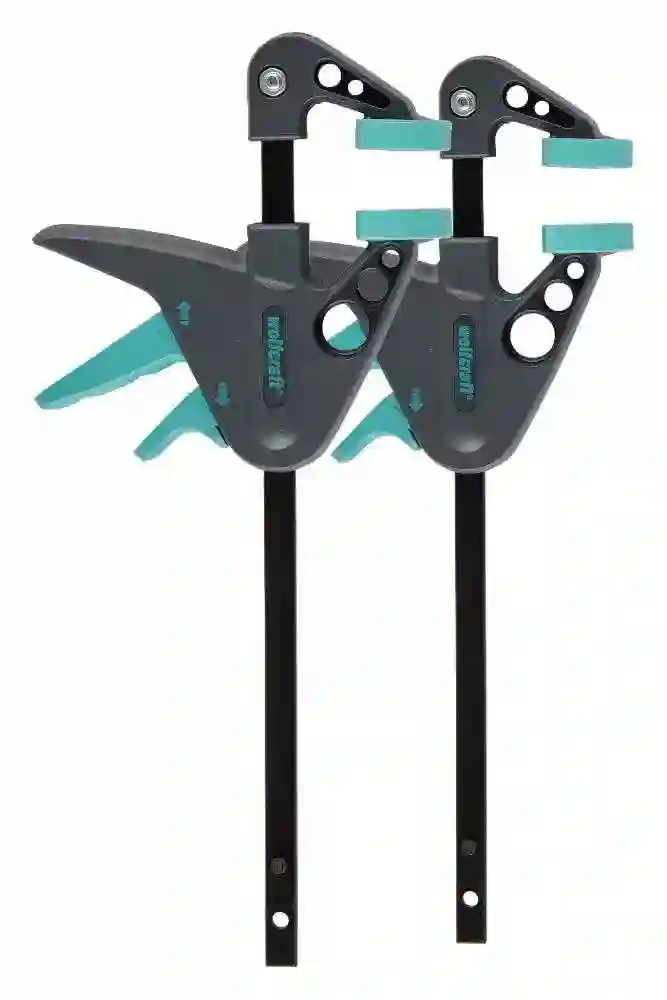 2 mini-sargentos monomanuales EHZ 40/110 mm Wolfcraft