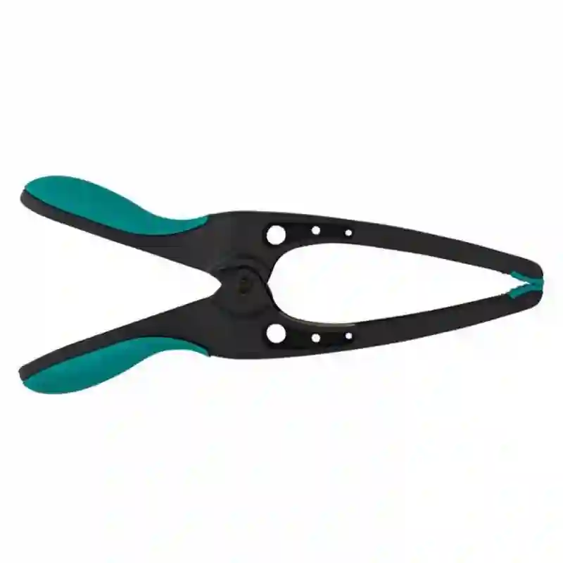 1 pinza con mordazas acabadas en punta MT de 70 mm Wolfcraft