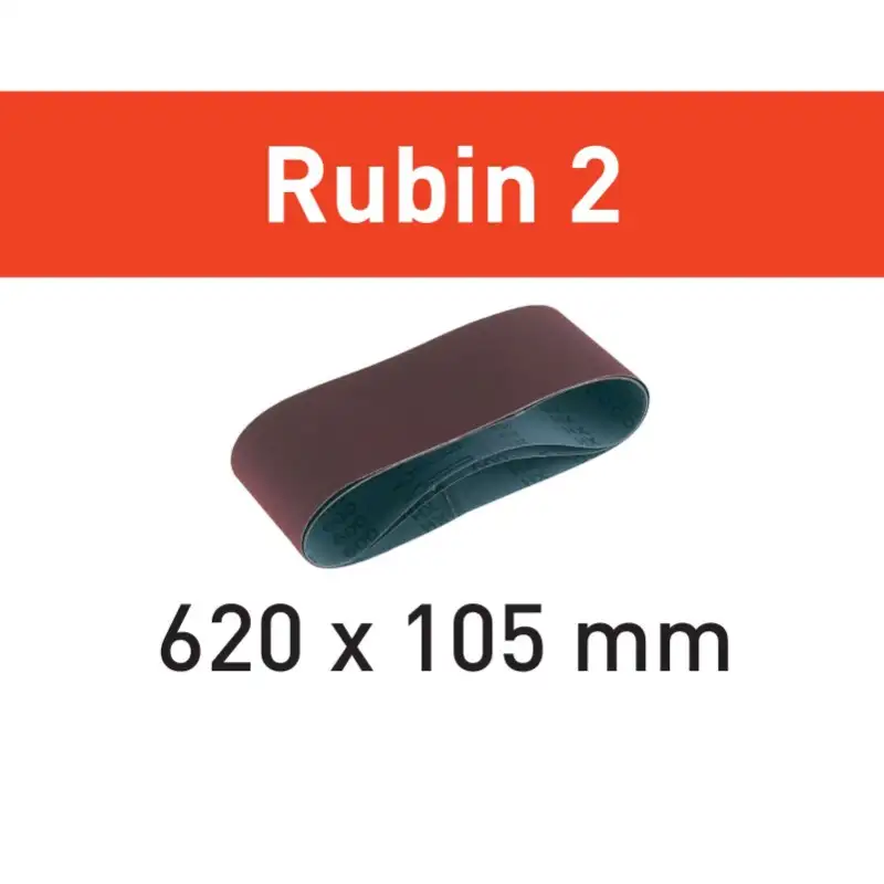 Banda de lijar L620X105-P120 RU2/10 Rubin 2 - 499153 - Festool