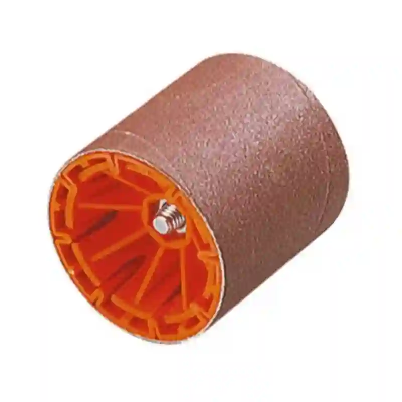 1 tambor abrasivo, vástago de 8 mm, Ø 75 x 80 mm Wolfcraft