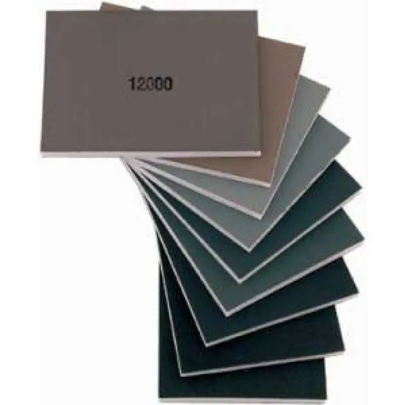 Esponja lijadora 100x75x5 mm, grano 8000 Micro-Mesh