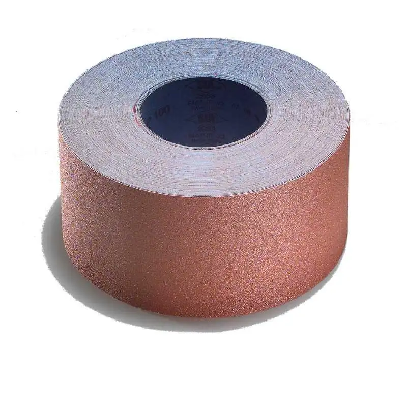 Rollo de lija semiflexible de tela 100 mm x 50 m, grano 600 KF271 FLEXOVIT Debray