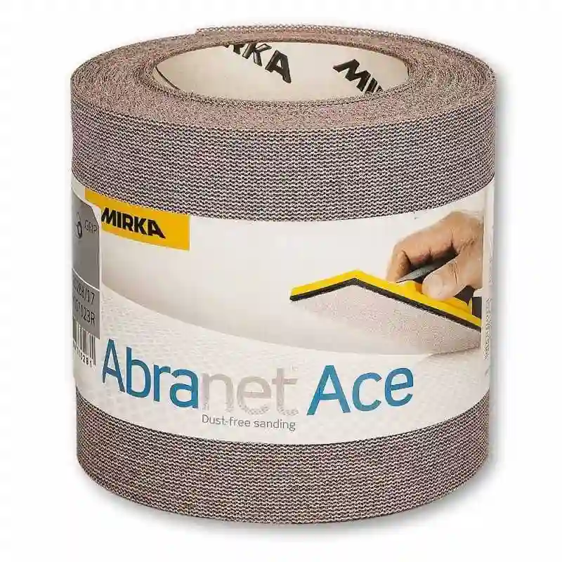 Rollo de lija abrasiva de 115 mm x 10 m grano P600 Abranet ACE Mirka