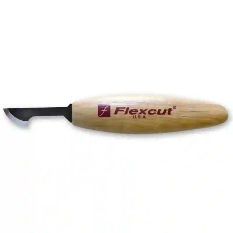 Cuchillo de talla de gancho Hooked Skew Knife Flexcut