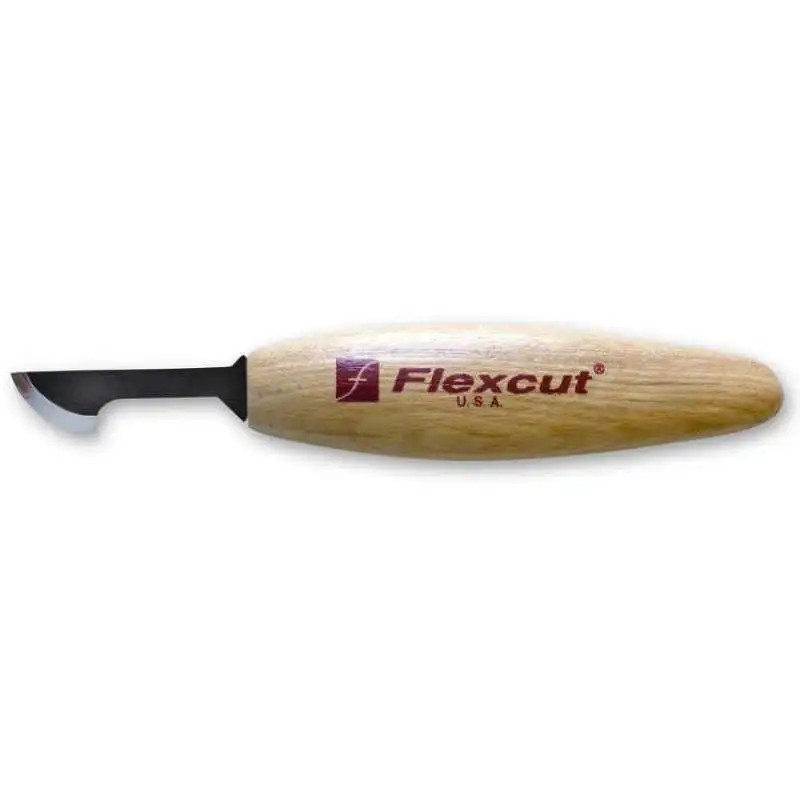 Cuchillo de talla de gancho Hooked Skew Knife Flexcut