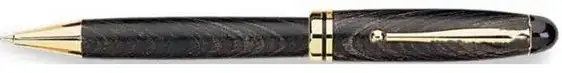 Mecanismo de bolígrafo European Style Oro con caperuza negra Woodcraft