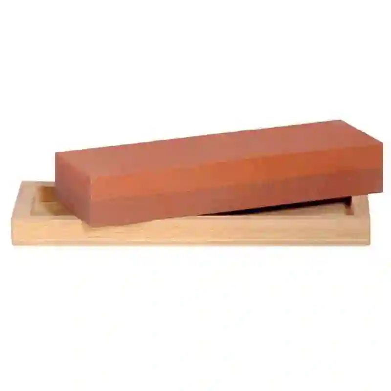 Piedra combinada de afilado al agua 280/400 en caja de madera Pfeil