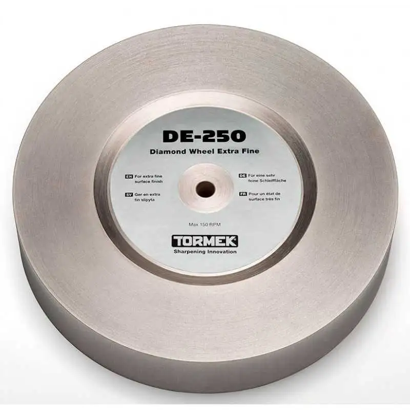 Muela de diamante de 250 mm de diámetro grano 1200 extra-fino Tormek DE-250