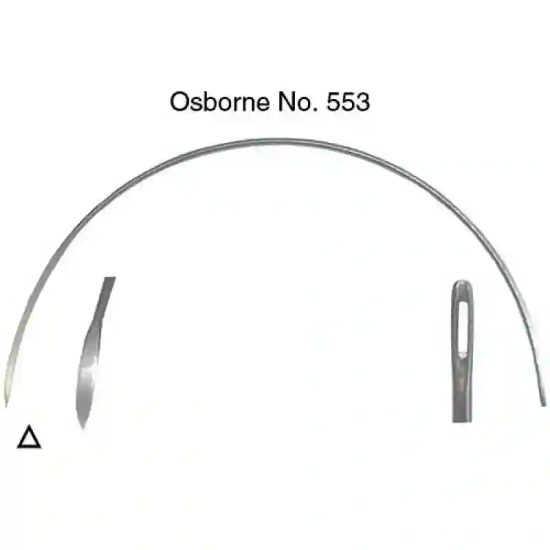 Juego de 4 agujas curvas 4 Osborne