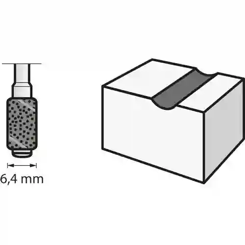 Banda de lija de 64 mm grano 60 - DRM2615043132 - Dremel