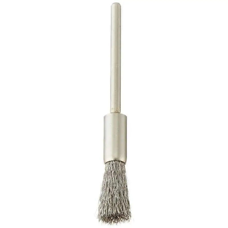 Cepillos de acero inoxidable en forma de pincel Proxxon