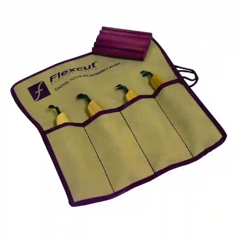 Juego de 4 vaciadores Flexcut