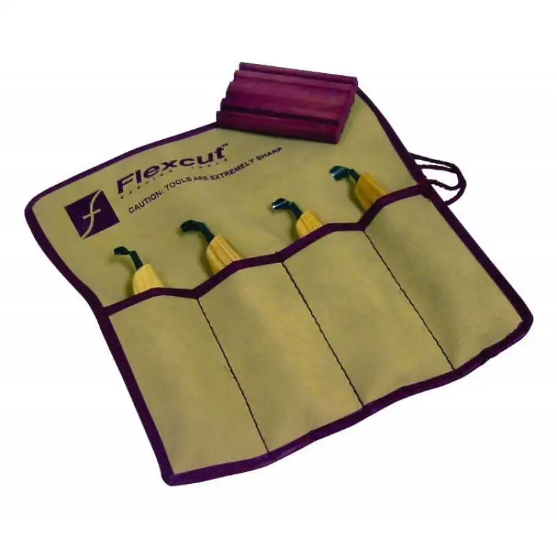 Juego de 4 vaciadores Flexcut
