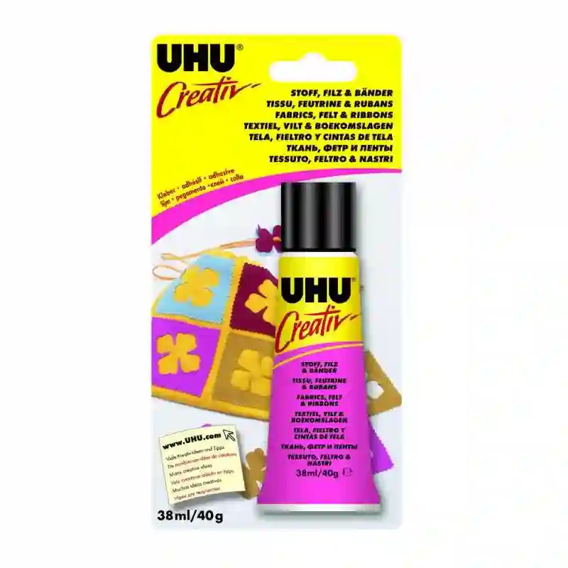 Adhesivo Creativ´ Tejido y Fieltro UHU