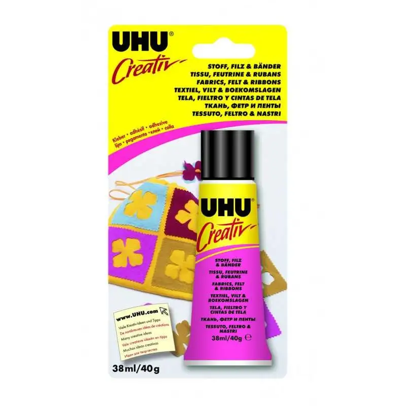Adhesivo Creativ´ Tejido y Fieltro UHU