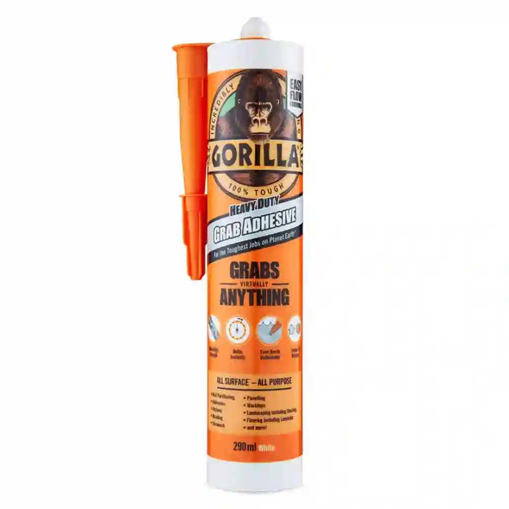 Adhesivo de montaje blanco, cartucho de 290 ml GORILLA