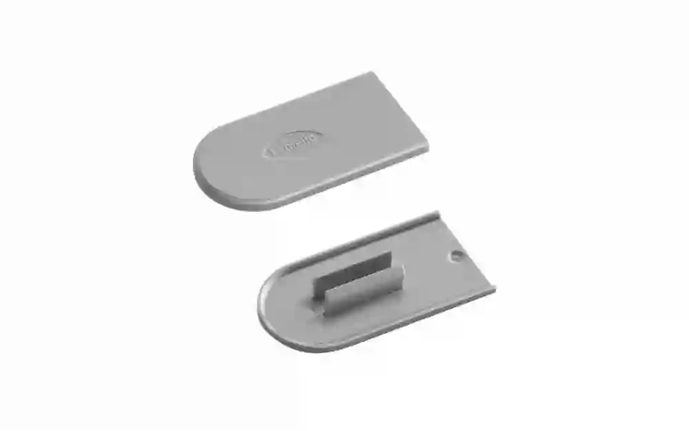 Cabineo tapones, 100 unidades, RAL 7040 gris ventana Lamello