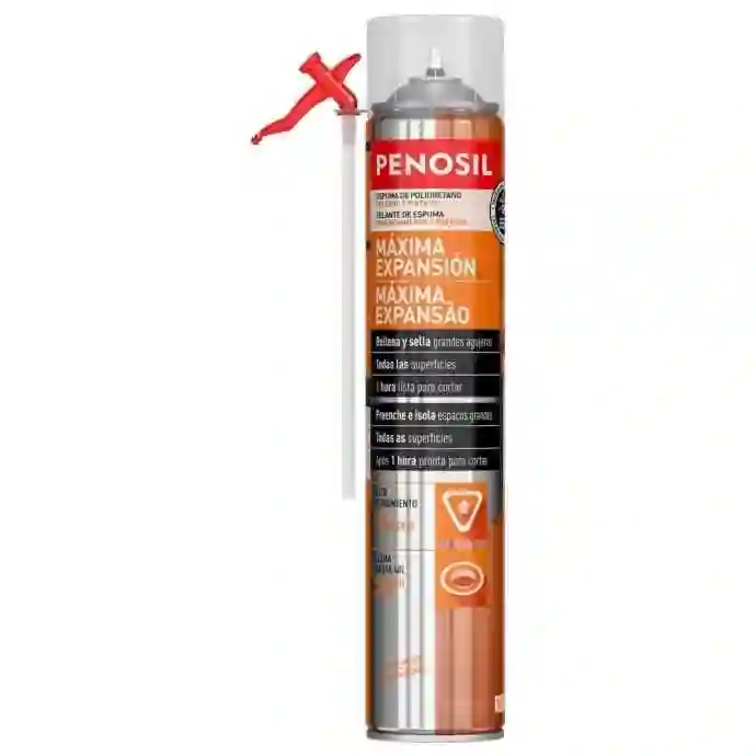 Espuma de poliuretano para rellenar y sellar Spray 300 ml Máxima Expansión NFT ES-PT PENOSIL