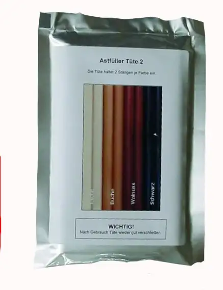 KIT 8 BARRAS-4 Colores, 2 Barritas/u bolsa de recambio 2 WOOD REPAIR