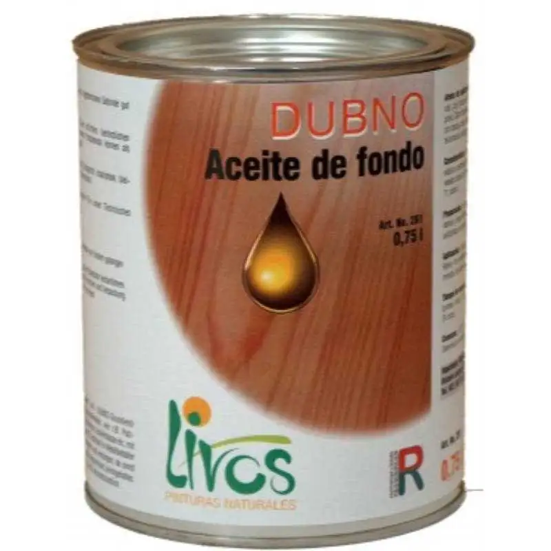 Aceite de fondo DUBNO 261 2.5l Livos